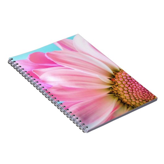 Carnet Fleur rose (Côté Droit)