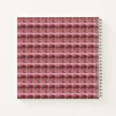 Carnet Fleur rose (Dos)