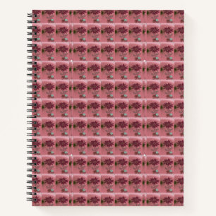 Carnet Fleur rose