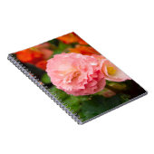 Carnet Fleur rose délicate après la pluie (Côté Droit)