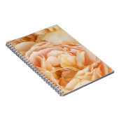 Carnet Fleur rose jaune (Côté Droit)