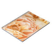 Carnet Fleur rose jaune (Côté gauche)