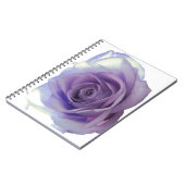 Carnet Fleur Rose violet (Côté gauche)