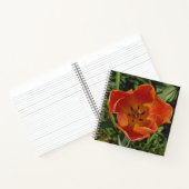 Carnet fleur rouge de printemps (Intérieur)