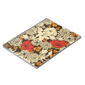 Carnet Fleur rouge : Splendeur incolore (Côté gauche)