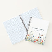 Carnet Fleur sauvage animé (Intérieur)