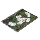 Carnet Fleur sauvage blanc (Côté gauche)