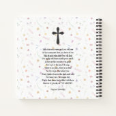 Carnet Fleur sauvage Celebration of Life Funeral Guest Bo (Dos)