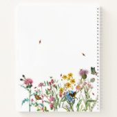 Carnet Fleur sauvage d'aquarelle Insectes Floral Spring G (Dos)