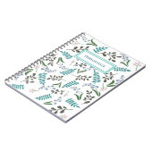 Carnet Fleur sauvage de la spirale (Côté gauche)