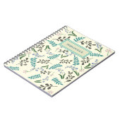 Carnet Fleur sauvage de la spirale (Côté gauche)