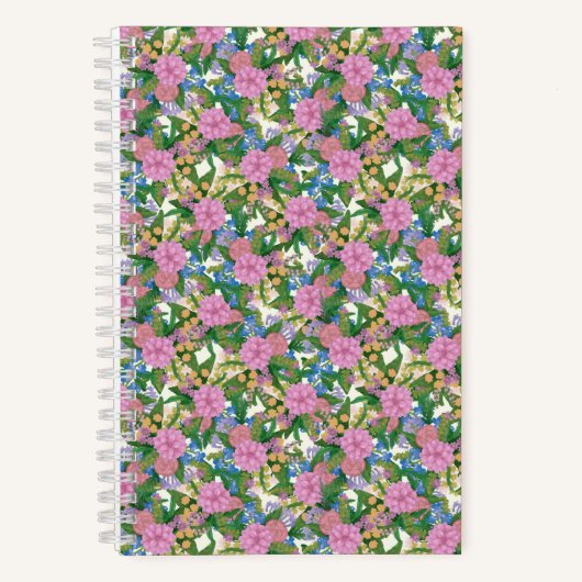 Carnet Fleur Sauvage Enchanteresse (Recto)