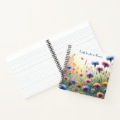 Carnet Fleur sauvage et devis (Intérieur)