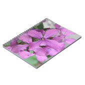 Carnet Fleur sauvage pourpre (Côté gauche)