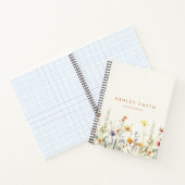 Carnet Fleur sauvage rustique (Intérieur)