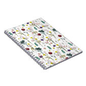 Carnet Fleur Sauvage Vibrante (Côté Droit)