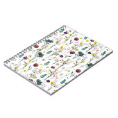 Carnet Fleur Sauvage Vibrante (Côté gauche)