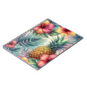 Carnet Fleur tropicale (Côté gauche)