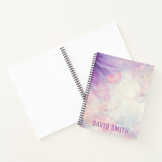 Carnet Fleur unique (Intérieur)