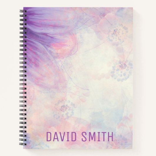 Carnet Fleur unique (Devant)