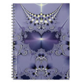 Carnet Fleur violette (Devant)