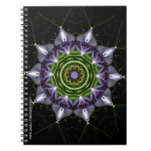Carnet Fleur Violette (Devant)