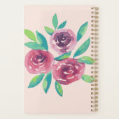 Carnet fleuri (Dos)