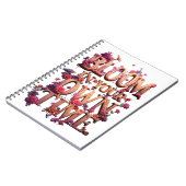Carnet Fleurir à votre propre rythme (Côté gauche)