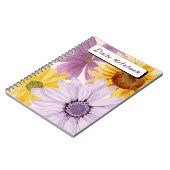 Carnet Fleurissant Floral (Côté gauche)