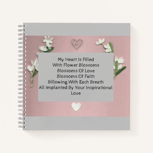 Carnet Fleurs (Devant)