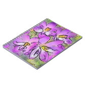 CARNET FLEURS (Côté gauche)