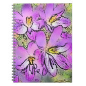 CARNET FLEURS (Devant)