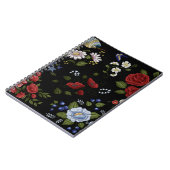 Carnet Fleurs (Côté gauche)