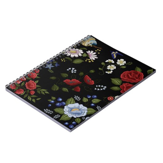 Carnet Fleurs (Côté gauche)