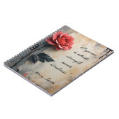 Carnet Fleurs à gogo  (Côté gauche)