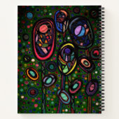 Carnet Fleurs à motifs (Dos)