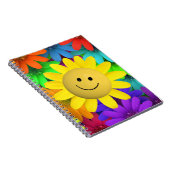 Carnet Fleurs à visage joyeux (Côté Droit)