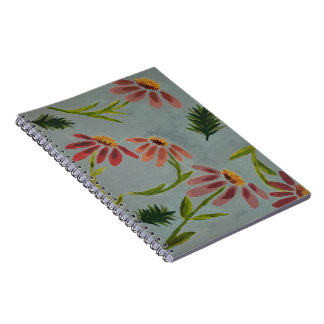 Carnet Fleurs Abstraites