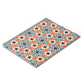 Carnet Fleurs Abstraites : Vintage géométrique simple (Côté gauche)