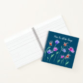 Carnet Fleurs agitées (Intérieur)