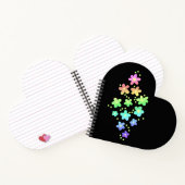 Carnet Fleurs arc-en-ciel géantes (Intérieur)