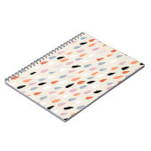 Carnet Fleurs Art Déco : Moderne sans couture (Côté gauche)