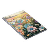 Carnet Fleurs au crochet (Côté Droit)