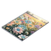Carnet Fleurs au crochet (Côté gauche)