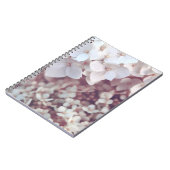 CARNET FLEURS BLANCHES (Côté gauche)