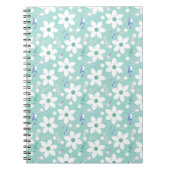 Carnet Fleurs blanches (Devant)