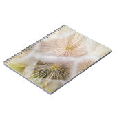 Carnet Fleurs blanches de pissenlit (Côté gauche)