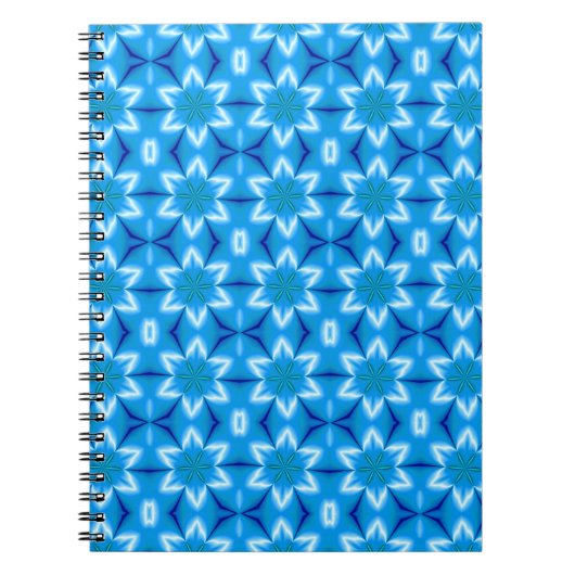 Carnet Fleurs blanches gelées (Devant)