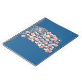 Carnet Fleurs Bleu Blanc Rouge (Côté gauche)