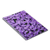 Carnet Fleurs bleues de coussin (Côté Droit)